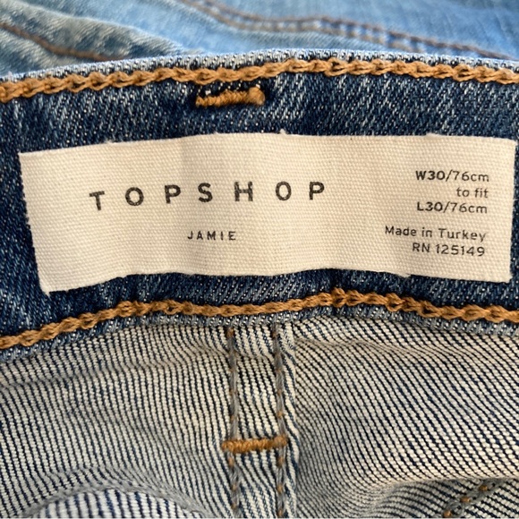 TOPSHOP “Jamie” Skinny Jeans 30 - Picture 5 of 7